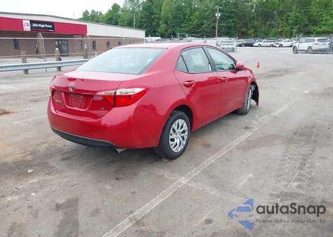 2018 Toyota Corolla Le from USA, damaged, VIN 2T1BURHE6JC974705